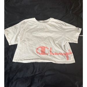 Champion cropped tee